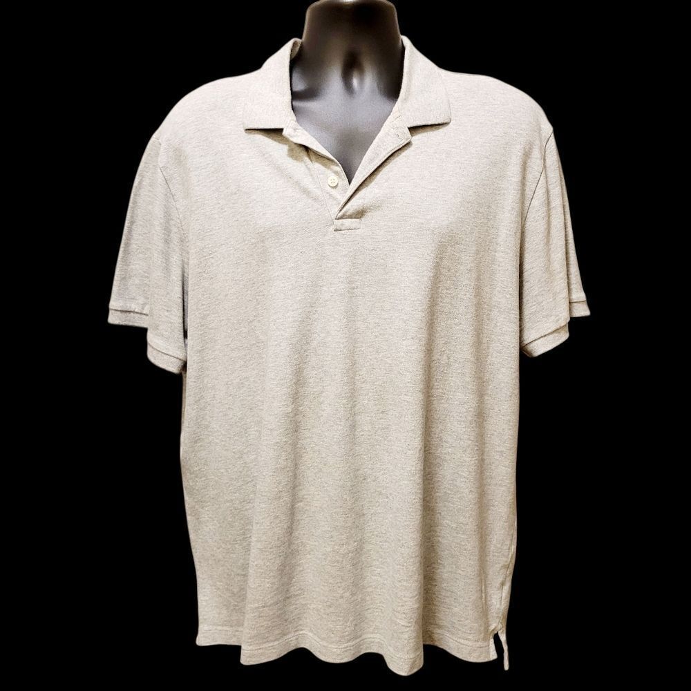 2/$20 Gap Grey Polo Golf Shirt Top Size: XL